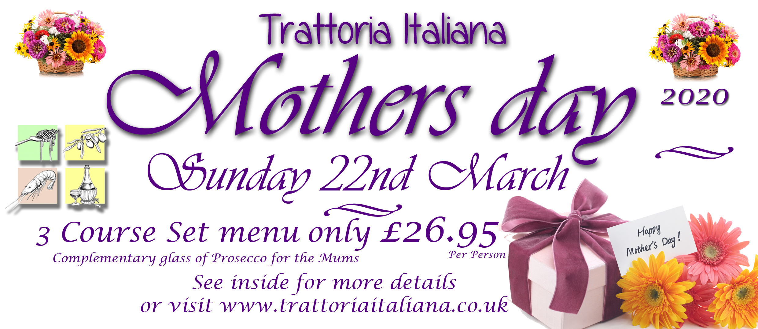Mothers Day Trattoria Italiana